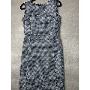 Tory Burch Tweed Dress  Blue Size 4